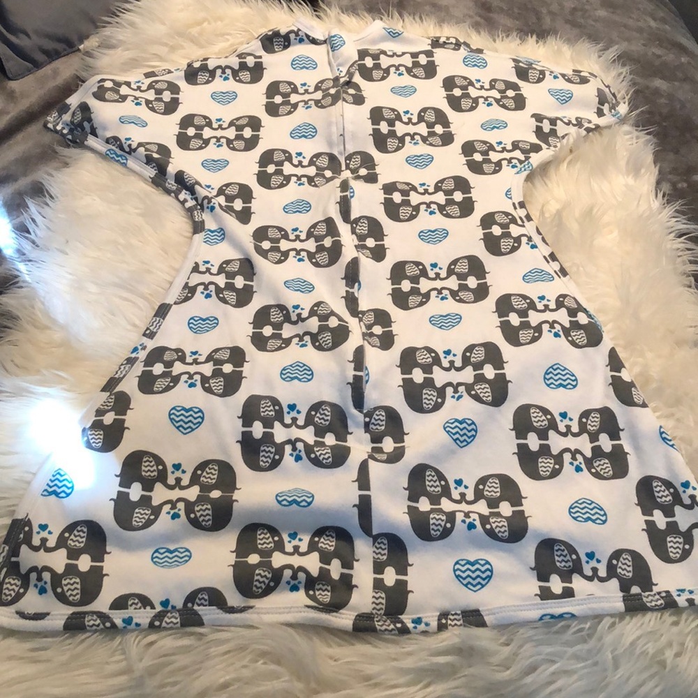 Never worn zipadee-zip